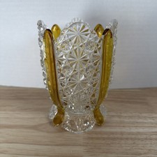 EAPG George Duncan & Sons Ellrose aka Paneled Daisy & Button Spooner