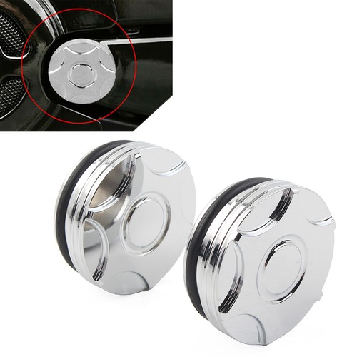 Cnc swingarm bolt cover - bolt, chrome