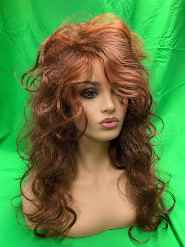 Auburn red color sissy drag - sissy,