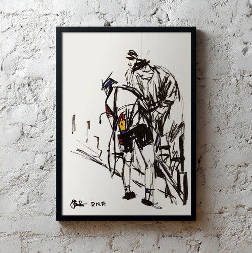 Original painting signed - original,