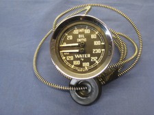 MG BRAND NEW MGB or MIDGET SMITHS DUAL OIL WATER GAUGE DEGREES F farenheit   a2a