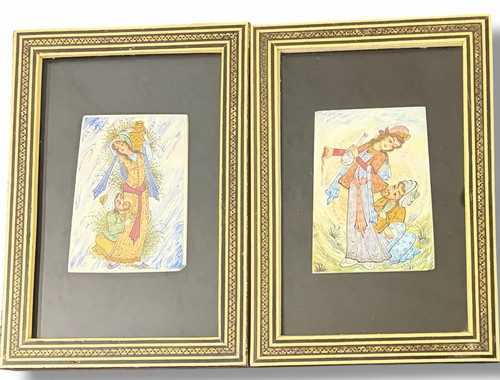 Vintage pair persian - pair, of