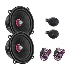 Bassface IndyCX5 400w Max 5.25"Inch 13cm Component Car Door Speakers & Tweeters