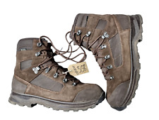 LOWA German Army SF Issue Brown Leather GoreTex Boots Size 9.5 UK #358