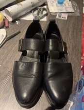 Vagabond Ladies Leather Shoes Size 7 Black