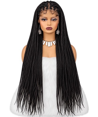 Synthetic lace black jumbo - black,