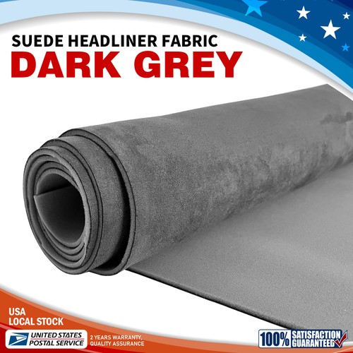 Gray suede headliner - 1/9",