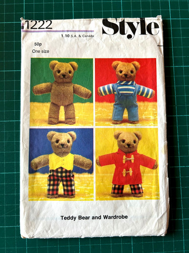 Vintage teddy bear clothes - vintage, &