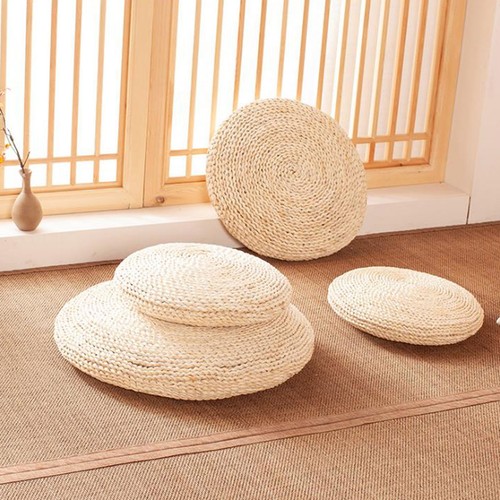Round rattan meditation - rattan,
