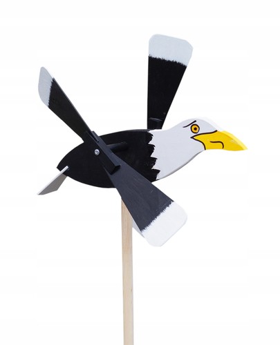 Wooden garden windmill - garden,