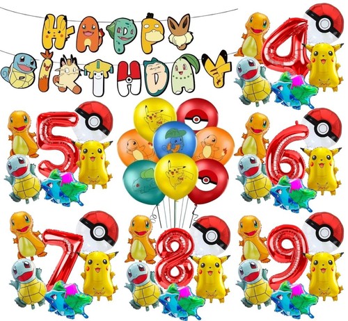 Pokémon picacho foil balloons