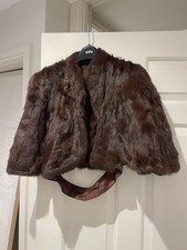Fur Stole Wrap Real Fur
