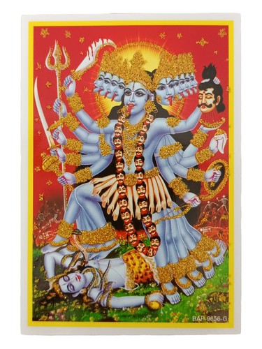 Kali hindu goddess glossy - hindu,