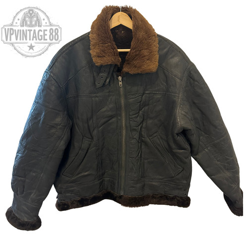 Vintage aviator bomber - vintage,