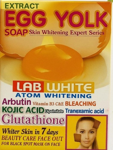 Egg yolk soap skin - whitening,