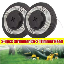 2x Genuine Stihl Autocut C6-2 Strimmer & Trimmer Head FS38 FS40 FS45 FS50 FSE81~