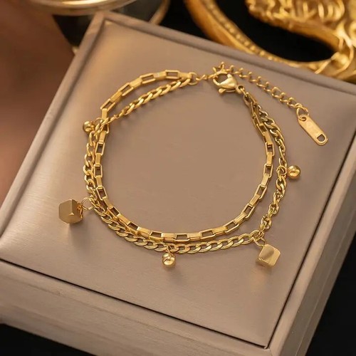18ct gold plated 316l - gold,
