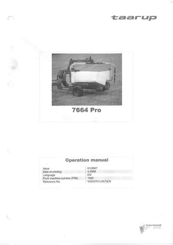 Kverneland taarup bale - taarup,