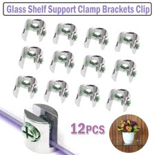12pcs glass shelf support - glass,