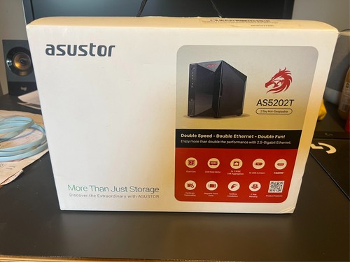 Asustor as5202t nas - asustor, 6tb