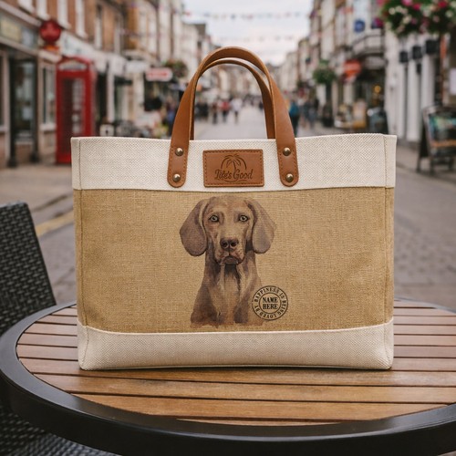 Weimaraner tote bag large - weimaraner,
