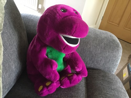 Vintage microsoft barney the - barney,