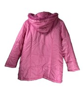 Y2K Wms Puffer XL Barbie Pink Faux Fur Coat Legally Blonde Clueless Barbiecore