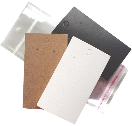 Earring display cards 9x5cm - cards,