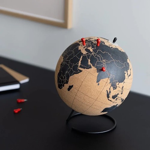 Cork globe push - cork,
