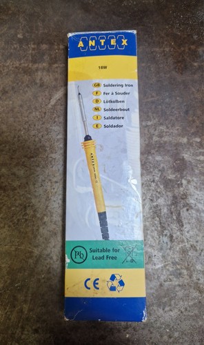 Antex 18w soldering iron - antex,