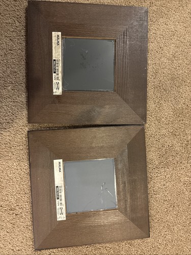 Ikea malma mirror dark - malma, brown