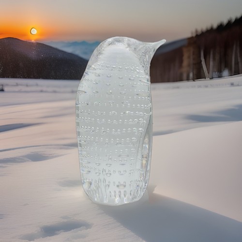 Whitefriars glass penguin - whitefriars,