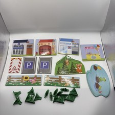 Wooden Train Track 2D Scenery