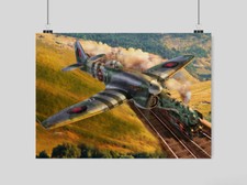 WAR PLANES AEROPLANE POSTER