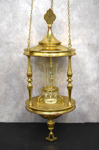 Hanging brass sanctuary - hanging,
