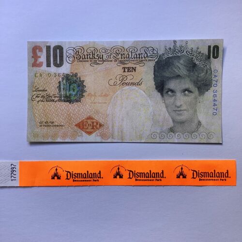 Banksy banknote princess - banksy,