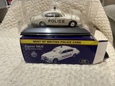 Best of British Police Cars 1:43 Scale Model Car