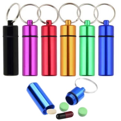 Pcs pill case keyring - pcs,