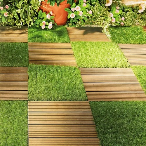 Interlocking deck tile decking - interlocking,