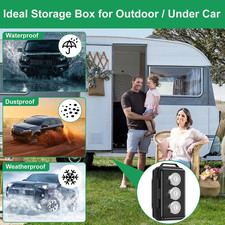 Magnetic Key Box under Car