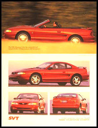 1996 ford mustang cobra - mustang, svt