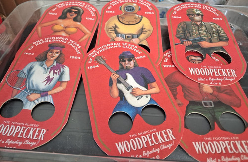 Vintage woodpecker cider - cider, beer
