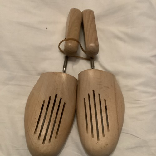 Unbranded wooden shoe trees - shoe,