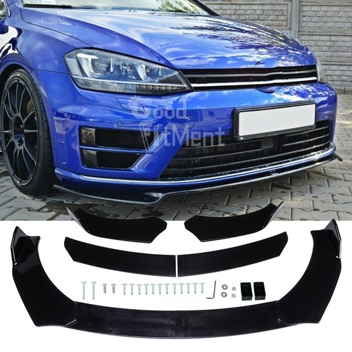 Glossy black front - glossy, bumper