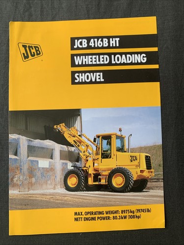 Jcb 416b wheeled loading - jcb,