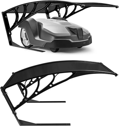 Robot lawnmower garage - robot, garage.