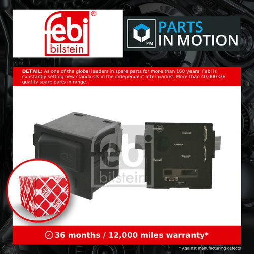 Headlamp switch 14846 febi - switch,