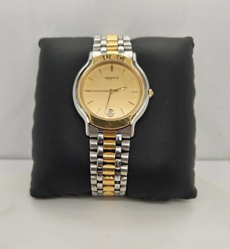Gucci two tone 8000m 18ct - gucci, two-tone