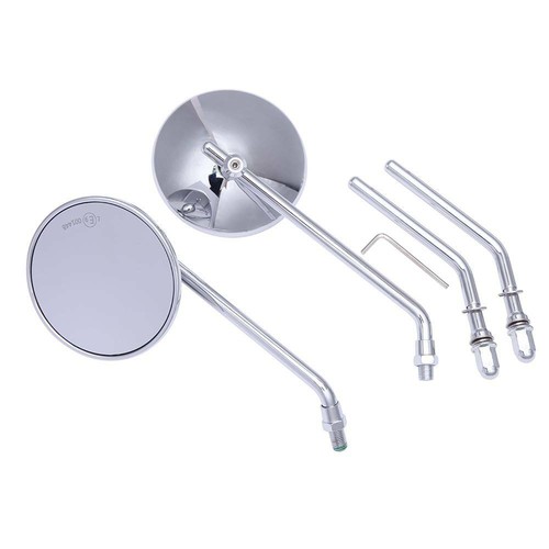 8cm chrome round motorcycle - 8cm,