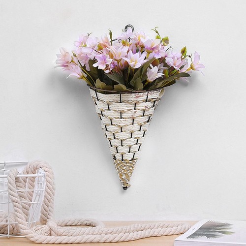 Rattan hanging planter - rattan, plant